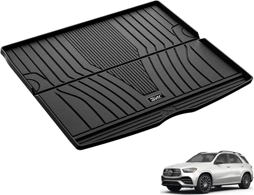 3W Alfombrilla de maletero para Mercedes Benz GLE 2020-2026 SUV, 350/43 AMG/450/53 AMG/580/63 AMG S Forro de maletero resistente para todo clima de