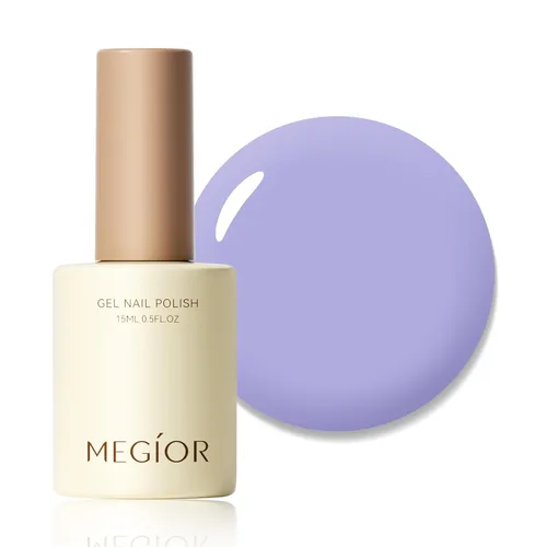 Miniatura 40 de MEGIOR Esmalte de uñas de gel blanco de 0.5 fl oz, color blanco antiguo, secado con luz UV, esmalte de gel francés, arte de uñas, salón de manicura