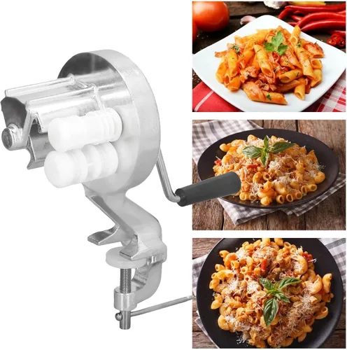 Miniatura 6 de Cavatelli - Máquina para hacer pasta italiana auténtica, máquina portátil de prensado de fideos para el hogar, cocina, restaurante