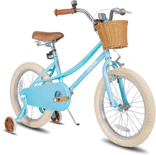 Miniatura 18 de JOYSTAR Fantasy Girls Bike for 2-12 Years Old Toddlers and Kids, 12" 14" 16" 18“ 20" Retro Style Kids Bike with Training Wheels