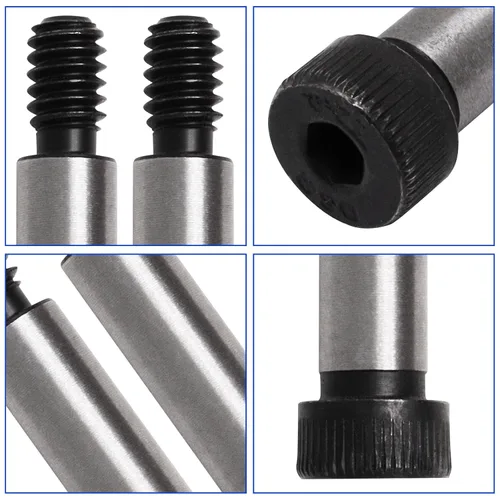 Miniatura 5 de Perno de hombro de cabeza hexagonal de acero aleado, diámetro de hombro de 1/2 pulgadas, longitud de hombros de 1-1/4 pulgadas, rosca 3/8 "-16 UNC