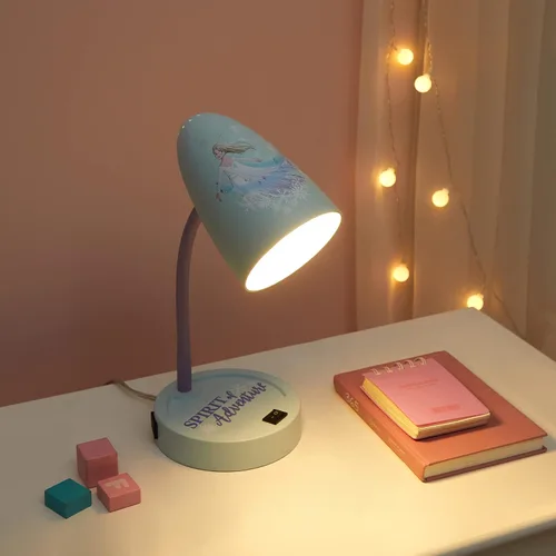 Miniatura 6 de Idea Nuova Disney Frozen - Lámpara LED de mesa y escritorio con interruptor de carga