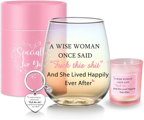 Miniatura 23 de Yalucky Regalos de amistad para mujeres, copas de vino, regalos de cumpleaños personalizados para amigos, hombres, regalos especiales para amigos