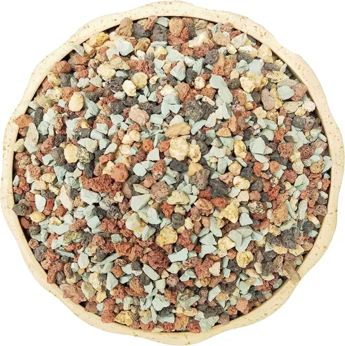 Miniatura 14 de Boniosz 2 libras Rocas de Maifanitum para plantas suculentas y cactus, piedras decorativas y aditivas, piedras de grava para bonsái, jardinería