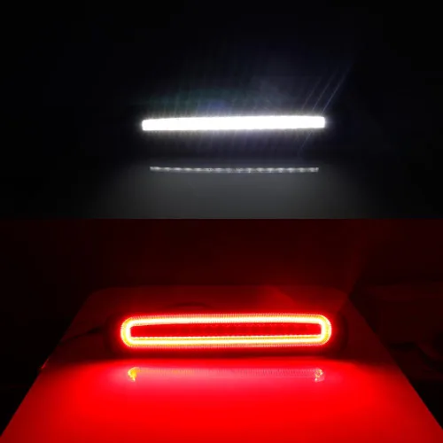 Miniatura 6 de Luz de freno LED de montaje alto con lente roja, luz de freno trasera compatible con Chevy Silverado GMC Sierra 1500 2500 3500 HD Classic 1999-2007