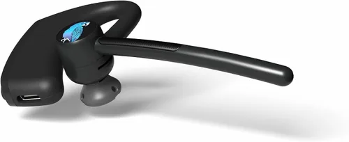 Miniatura 5 de BlueParrott Auriculares Bluetooth mono M500‑XT, micrófono dual alimentado por IA con cancelación de ruido del 93%, diseño de oreja abierta