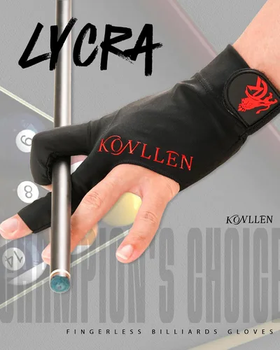 Miniatura 64 de KONLLEN Billiards Gloves for Left Hand/Right Hand L/XL Pool Gloves Professional Non-Slip Adjustable Breathable Snooker Gloves Popular Sizes for Men