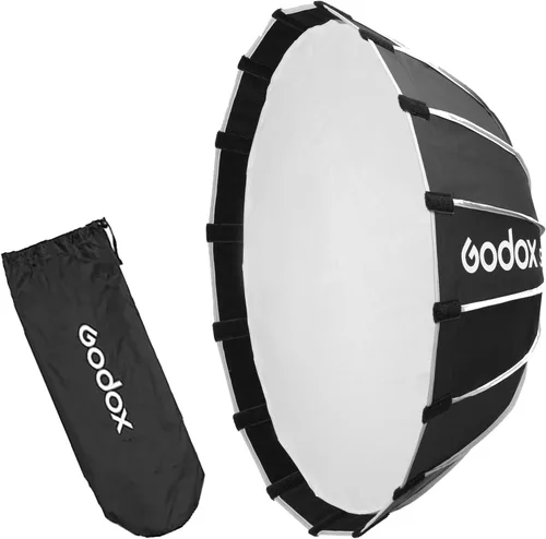 Godox S65T 25.6" Paraguas de liberación rápida Softbox para Godox SL60II SL150III FV150II AD300PRO AD400PRO AD600 SZ300R VL300 UL150II ML60 Otros