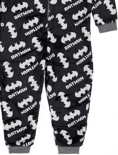 Miniatura 4 de DC Comics Batman Onesie Boys Kids Dark Knight Black All In One