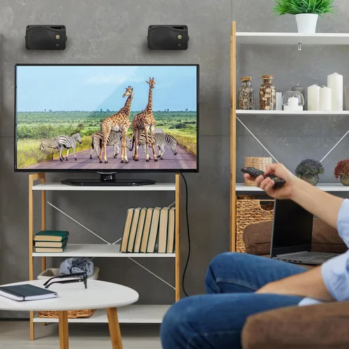 Miniatura 7 de Pyramid Sistema de altavoces de 3 vías para interiores y exteriores - Par de altavoces de montaje en pared en mini caja de 3.5 pulgadas y 200 W