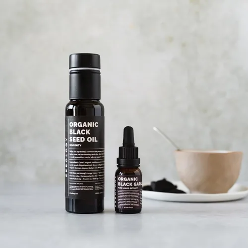 Miniatura 6 de Erbology Aceite orgánico de semillas negras de 3.4 onzas líquidas, Nigella Sativa, prensado en frío, más del 2.5% de timoquinona, apoya la salud