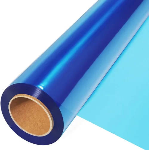 Miniatura 11 de JOYIT Rollo de Celofán Iridiscente de 35 pulgadas x 50 pies – Rollo de Celofán Iridiscente, Papel de Regalo Arcoíris para Cestas de Regalo de Flores