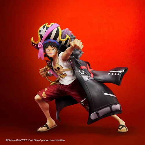 Miniatura 2 de Ichibansho Figure - Una pieza - Monkey.D.Luffy (película roja), estatua coleccionable de Bandai Spirits
