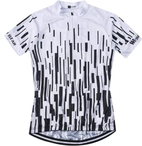Miniatura 149 de Weimostar Hombre Ciclismo Jersey Manga Corta Bicicleta Ropa Multicolor Diamante