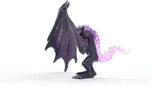 Miniatura 7 de Schleich Eldrador Creatures - Figura de acción de murciélago de sombra 2024 Negro
