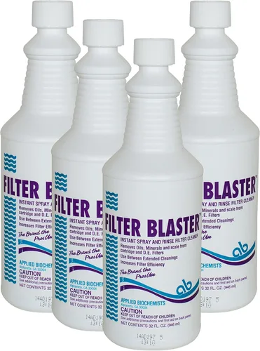 Miniatura 6 de Applied Biochemists 400720A Filter Blaster Limpiador de piscina, 32 onzas líquidas