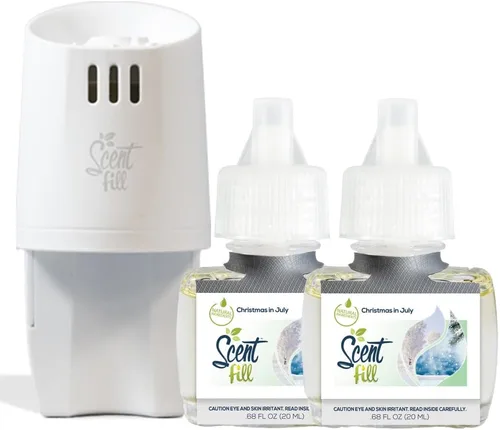 Miniatura 7 de Scent Fill Kit de ambientador de otoño enchufable (mezcla relajante, manzana canela, clavo de naranja, nuez moscada de canela dulce y picante), 4