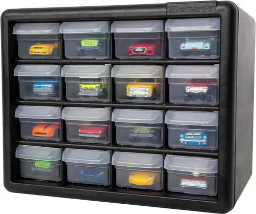 Miniatura 17 de Akro-Mils 10116 16 piezas de plástico de herramientas de almacenamiento y Gabinete para manualidades cajón, 10.5 pulgadas x 8.5 pulgadas x 6.5