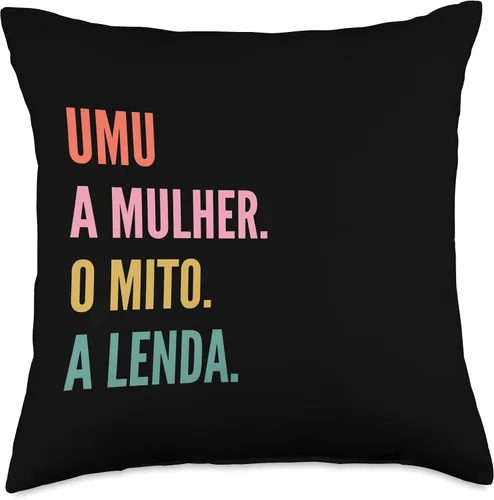 Miniatura 5 de Funny Portuguese First Name Design - Umu Throw Pillow