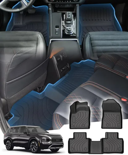Miniatura 15 de Sunsdrew Alfombrillas TPE para todo tipo de clima, ajuste personalizado para Subaru Crosstrek 2018-2023/Impreza 2017-2023, negro, juego de 4 piezas