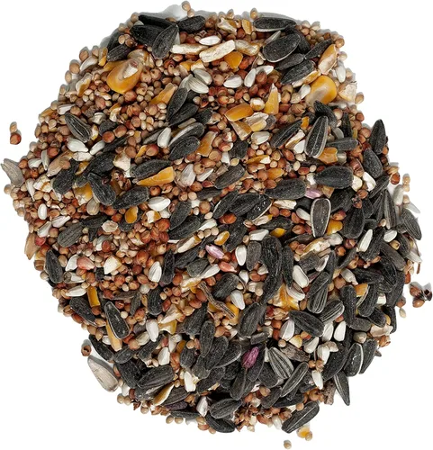 Miniatura 7 de Wagner's 18542 Alimento para pájaros silvestres de maíz agrietado, bolsa de 10 libras y 62067 Deluxe Treat Blend Alimento para aves silvestres, 4
