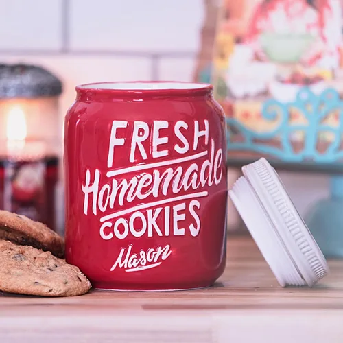 Miniatura 3 de Farmhouse - Juego de recipientes para la cocina, soporte para utensilios de cocina de cerámica, soporte para cucharas, bonito tarro de galletas
