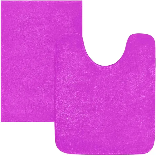 Miniatura 71 de Alfombra de baño amarilla, suave, absorbente, lavable a máquina, juego de alfombras de baño antideslizantes para puerta de baño, dormitorio