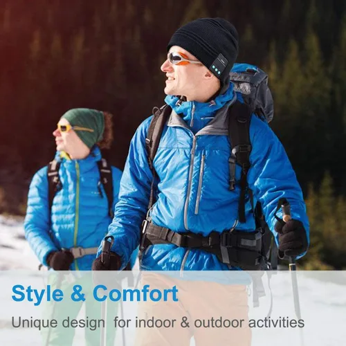 Miniatura 6 de Rotibox - Gorro inalámbrico con Bluetooth para deportes al aire libre, regalo de Navidad.