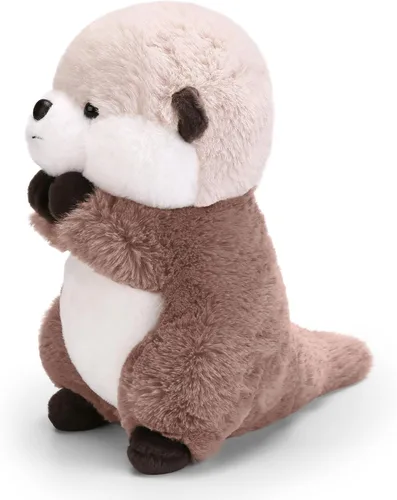 Miniatura 8 de Riuhot Lindos animales de peluche de nutria marina suave, juguete de peluche de 15.7 pulgadas para fiesta de cumpleaños de Navidad, regalo
