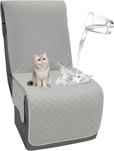 Miniatura 12 de Fundas de terciopelo 10% impermeables para sofá modular reclinable en forma de L, 1 pieza, fundas acolchadas para sofá reclinable esquinero, juego