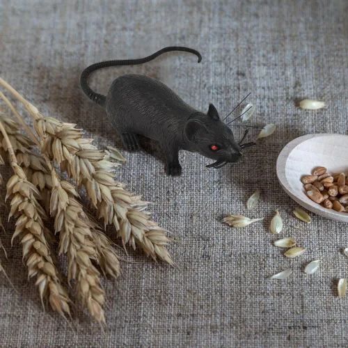 Miniatura 3 de Ratones artificiales realistas de ratones falsos para Halloween, fiesta temática de 12 piezas
