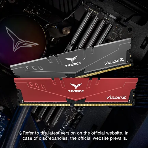 Miniatura 5 de TEAMGROUP T-Force Vulcan Z DDR4 16GB Kit (2x8GB) 3200MHz (PC4-25600) CL16 Módulo de memoria de escritorio Ram (gris) - TLZGD416G3200HC16CDC01