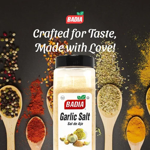 Miniatura 5 de Badia Sal de ajo, 2 libras, condimento de sal de ajo, potenciador de sabor de especias multiusos, sin gluten