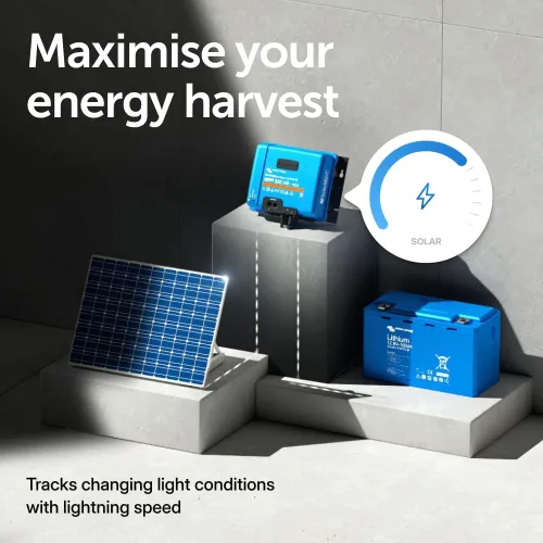 Miniatura 4 de Victron Energy SmartSolar MPPT MC4, Controlador de carga 250V 60A (NH-354, Bluetooth, 12/24/36/48V)