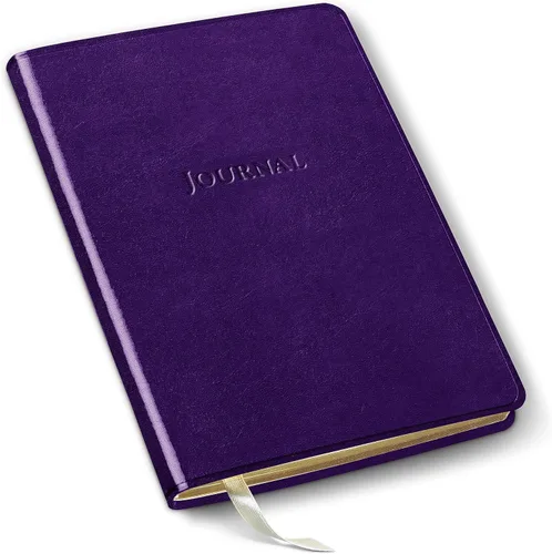Miniatura 57 de Diario de cuero Gallery Leather - Elaborado en Maine, EE. UU. - Elegante cuaderno de escritura de cuero con 192 páginas rayadas - Un espacio