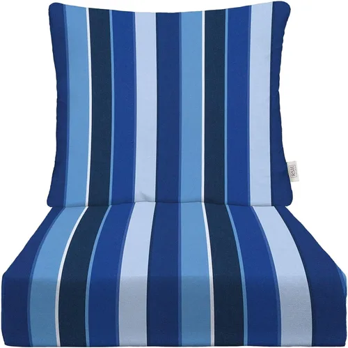 Miniatura 28 de RSH DECOR: Sunbrella - Cojín de asiento profundo con respaldo de almohada, asiento de 23 x 24 x 5 pulgadas, tela de rendimiento resistente al agua