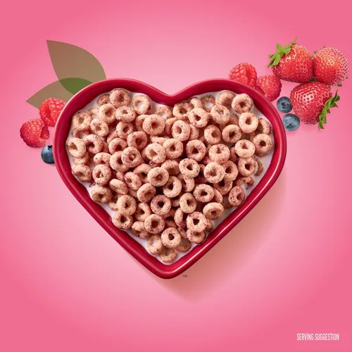 Miniatura 4 de Cereal de desayuno Very Berry Cheerios sin gluten, caja de 14.5 onzas (paquete de 2)