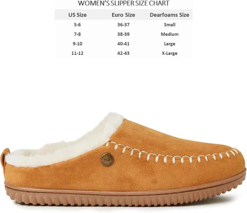 Miniatura 6 de Dearfoams Alpine Bern - Pantuflas tipo zueco para mujer
