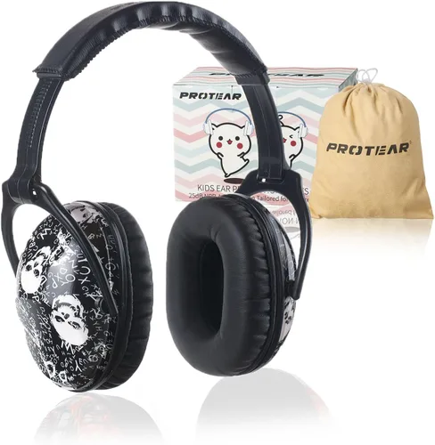 Miniatura 15 de Auriculares con cancelación de ruido para niños, protección auditiva NRR de 25 dB, reducción de ruido, a prueba de sonido para niños, orejeras