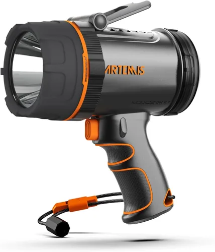 GOODSMANN Spotlight - Foco de barco de 1000 lúmenes, impermeable, recargable, luz marina LED portátil 9212-89201-01A