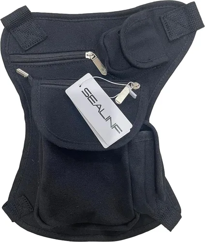 Miniatura 7 de SEALINF Riñonera de lona Riñonera Racing Drop Leg Bag Motocicleta Bolsa al aire libre