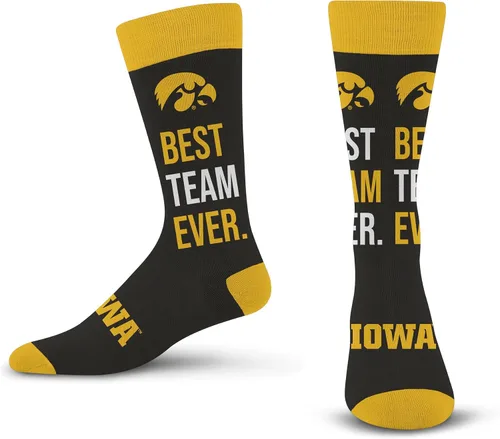 Miniatura 56 de For Bare Feet NCAA Unisex Best Team Ever Crew Sock Ncaa