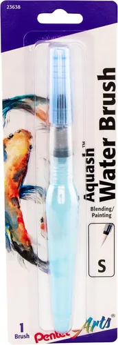Miniatura 5 de Pentel Arts Color - Juego de brochas de agua, color negro/gris/sepia/aquash (GFLFRHBP)