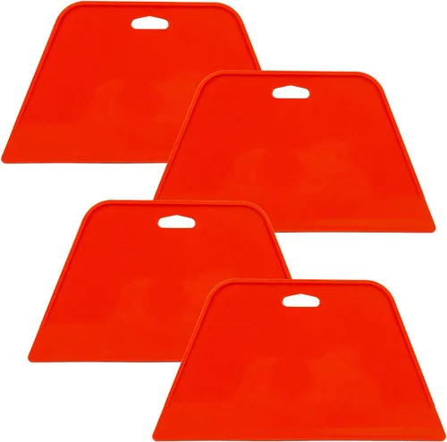 CARTINTS Herramientas de alisado de papel tapiz Raspador duro de plástico para papel tapiz adhesivo Aplicación de papel de contacto Instalación de