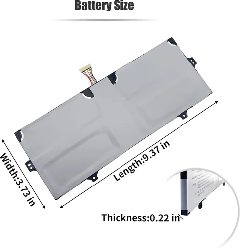 Miniatura 6 de 54Whr AA-PBSN4AT - Batería para portátil compatible con Samsung Galaxy Book de 15.6 pulgadas, NP750TDA NP750TDA-XD1US NP750TDA-XD2US NP750XDA-KD1US