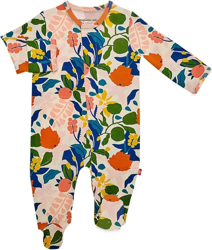 Miniatura 17 de Magnificent Baby Pijama de algodón con cierre magnético para niñas