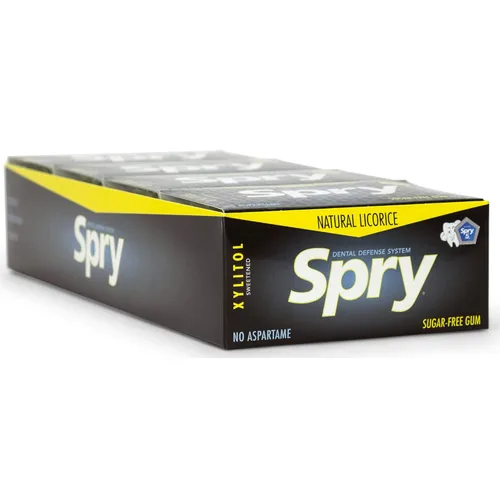 Miniatura 43 de Chicle Spry de xilitol, sabor natural, 100