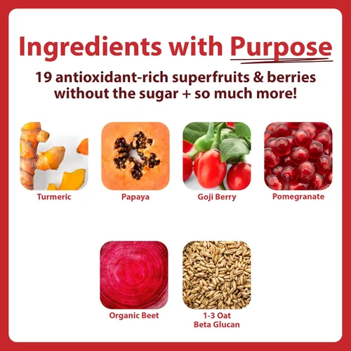 Miniatura 2 de Miracle Reds - Superalimento, 4110005, 30 Oz, 1, 1
