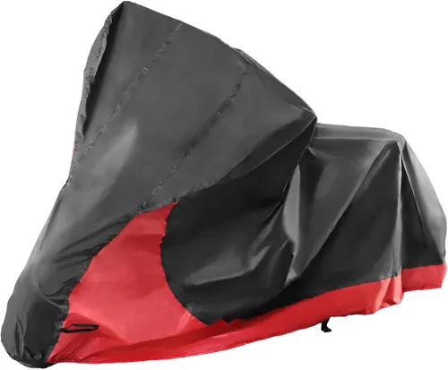 X AUTOHAUX Funda impermeable para motocicleta 2 en 1, protector de lluvia y polvo para Harley Street Glide FLHX Road Glide FLTRX 1250 Sportster S