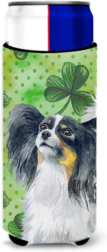 Miniatura 2 de Caroline's Treasures BB9831TBC Papillon St Patrick's Tall Boy Hugger, verde, niño alto, multicolor